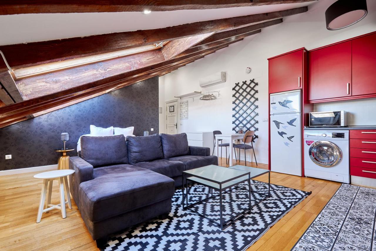 Ferienwohnung Plaza Mayor Madrid Exterior foto