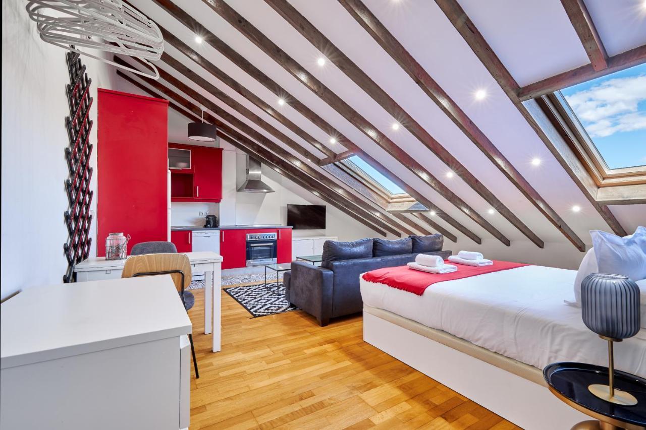 Ferienwohnung Plaza Mayor Madrid Exterior foto